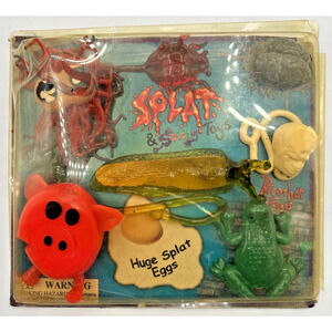 Vintage Vending Display Board Splat & Sticky Toys 0149
